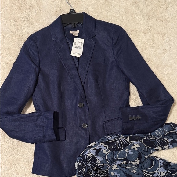 J. Crew Jackets & Blazers - J. Crew Midnight Blue Jacket.